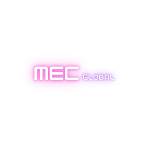 Logo przedstawiające nazwę firmy Mecglobal